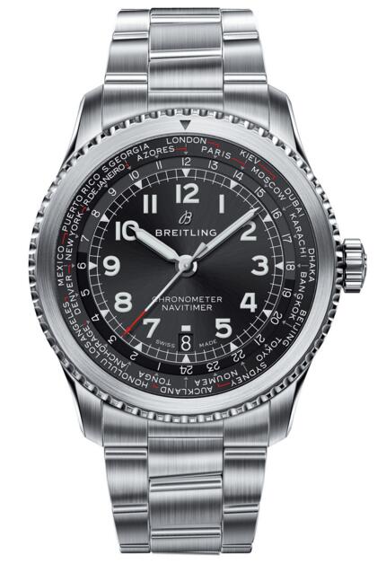 Replica Breitling Navitimer 8 B35 Automatic Unitime 43 AB3521U41B1A1 watches
